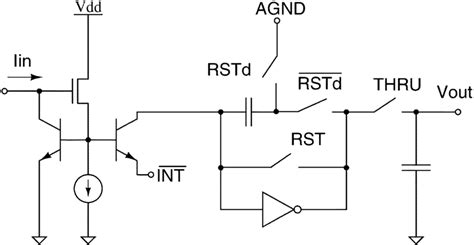Switched Capacitor Integrator And Hold Buffer Circuit Diagram