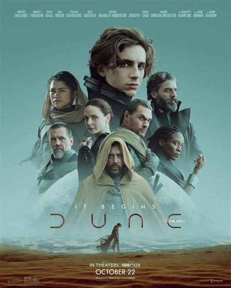 Dune Poster Showcases The Movies Stellar Cast Dune News Net