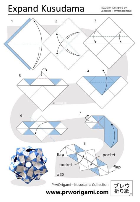 Wxyz Modular Origami Origami Diagrams Origami Origami Art Images And