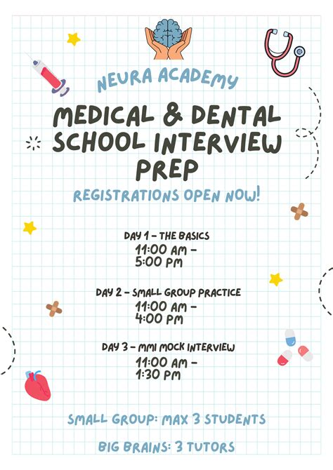 3-Day Medical & Dental School Interview Preparation Workshop with
