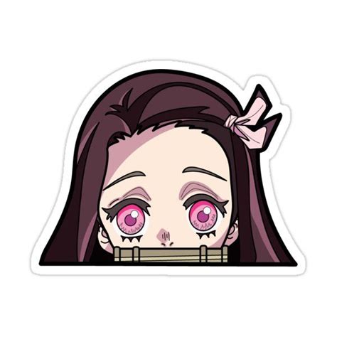 Nezuko Carwindow Sticker Stickoutr