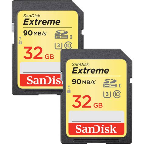 You can choose from the table below, sandisk has released a. SanDisk 32GB Extreme UHS-I U3 SDHC Memory SDSDXNE-032G-GNCI2 B&H