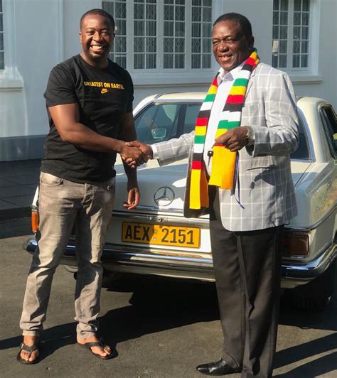 Emmerson Mnangagwas Son Marks His Birthday With Mercedes T Zimbabwe News Now