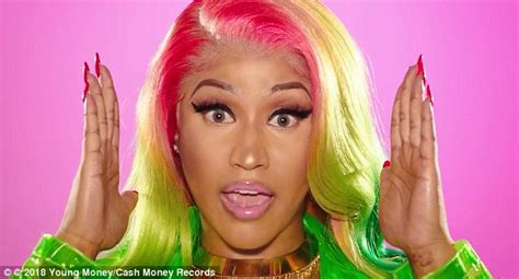 Nicki Minaj Roasts Long List Of Exes In New Video For Barbie Dreams Daily Mail Online
