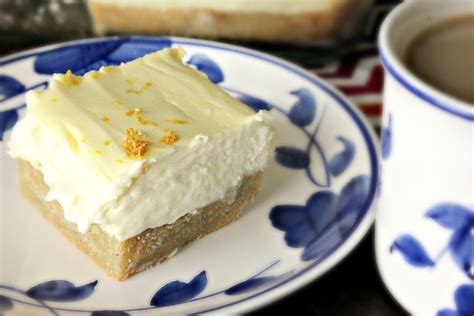 I know lemony treats don't exactly scream christmas, but they're my favorite desserts to make for the holidays! Low Carb Lemon Cheesecake Bars - Simply Taralynn | Food ...