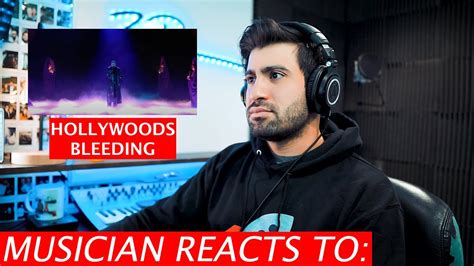 Post Malone Hollywoods Bleeding Grammys Musician S Reaction Youtube