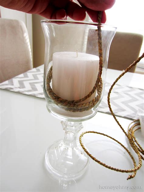 Diy Candle Holders Homey Oh My