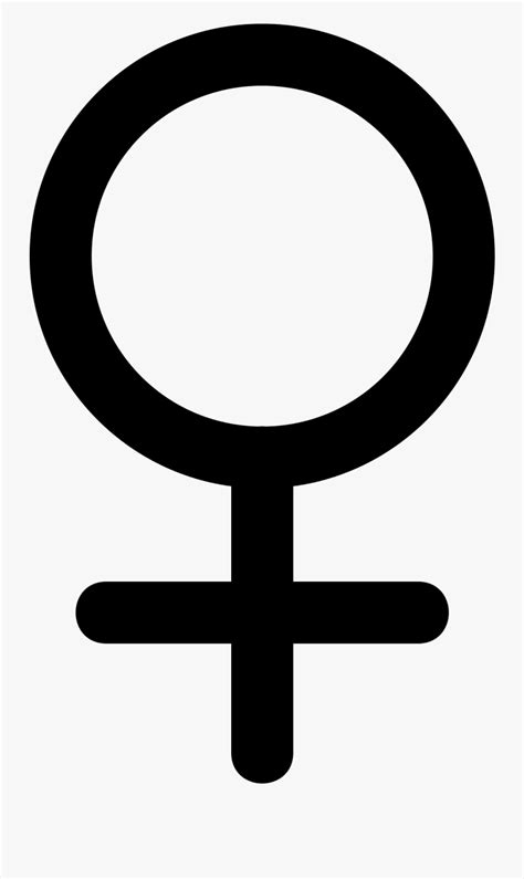 Gender Symbol Female Sign Female Symbol Free Transparent Clipart