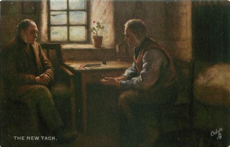 Two Old Men Sit At Table Tuckdb Guy Drawing Old Paintings Drawings