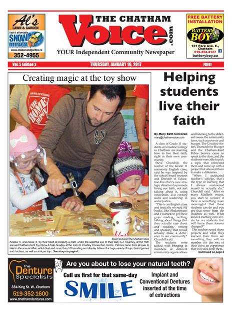 The Chatham Voice Jan 19 2017 By Chatham Voice Issuu