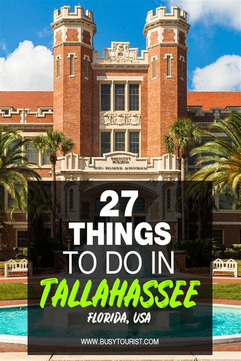 27 Fun Things To Do In Tallahassee Florida Florida Travel Us