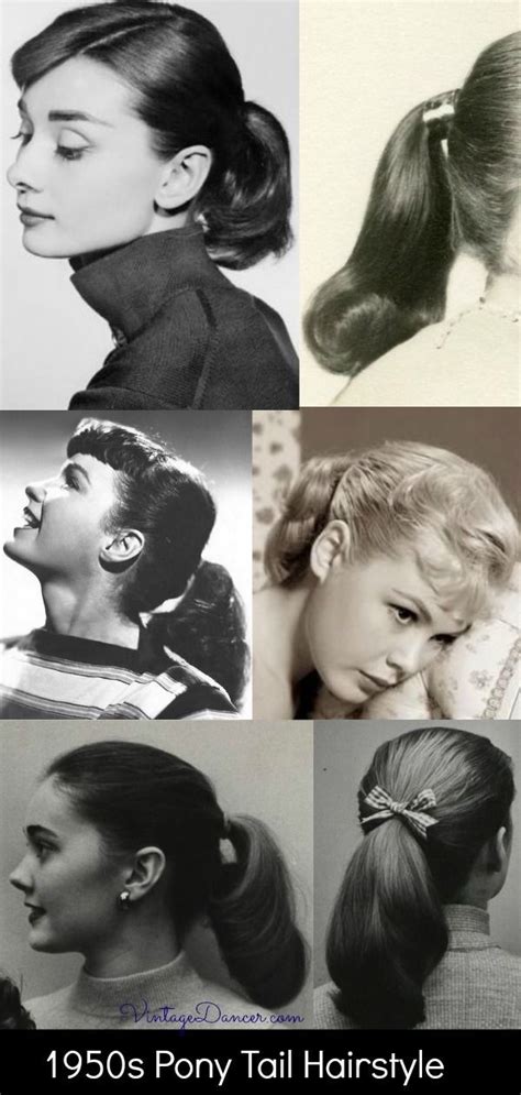 1950s Hairstyles 50s Hairstyles From Short To Long Tail Hairstyle