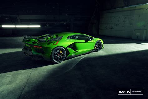 Lamborghini Aventador Svj Novitec X Vossen Series Nl4 Vossen Wheels