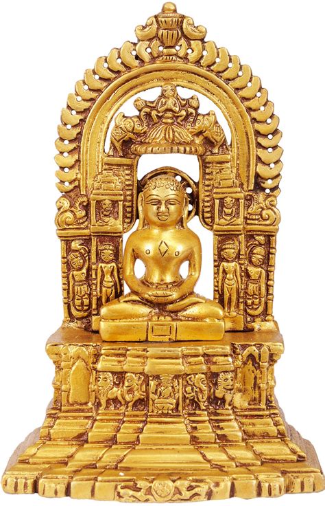 8 Jain Tirthankara In Brass Handmade Made In India Exotic India Art