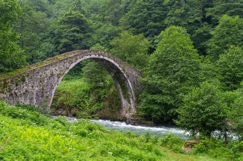Premium Photo Senyuva Bridge Over The Firtina River In Northern Turkey