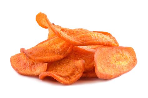 Carrot Chips — Snack Foods Veggie Chips — Dried Carrot Chips