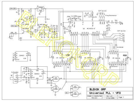 I've chosen a rather unusual configuration of the dds / pll circuitry. BLEKOK QRP by YD1JJJ: Universal PLL-VFO dengan MC145151