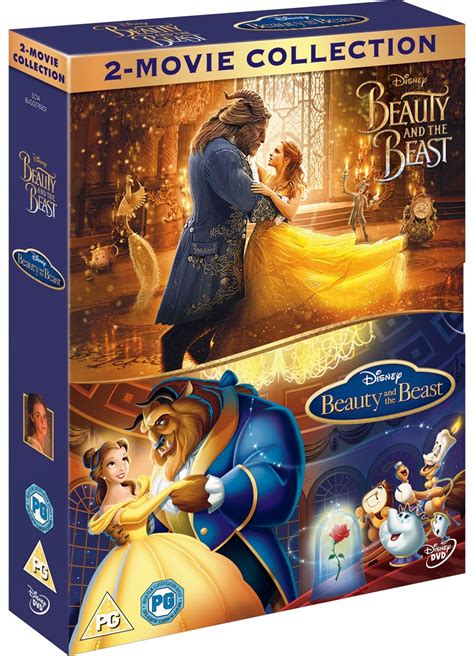 Beauty And The Beast 2 Movie Collection Dvd Box Set Free Shipping