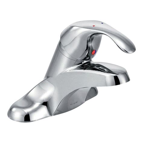 This should also be helpful for kitchen sink and bathroom sink types if you realize up and down and other terms might not apply.]: MOEN Commercial 4 in. Centerset Single-Handle Low-Arc ...