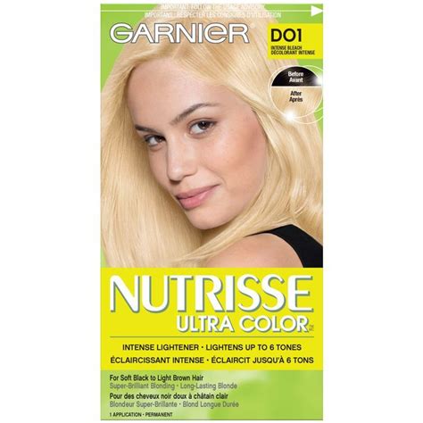 Nutrisse Ultra Color D01 Intense Bleach Permanent Hair Color Luxury