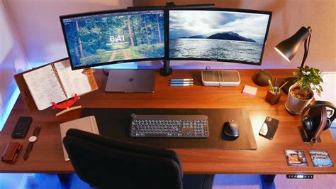 My Productivity Desk Setup 2021 Upgrade Youtube