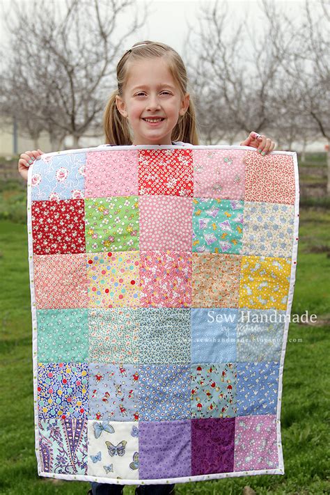 Sew Handmade My Daughters First Quilt