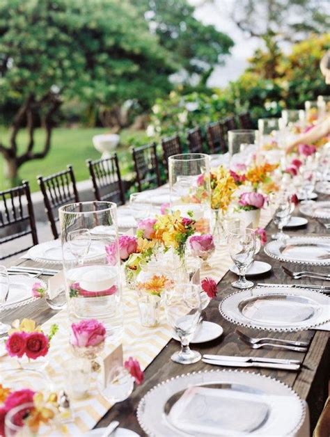 Wedding Table Runners Table Setting Ideas For A Very