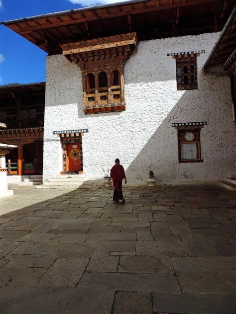Simtokha Dzong In Bhutan Editorial Stock Image Image Of Colorful