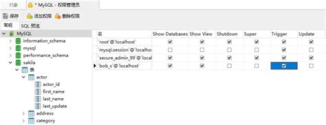 在 Navicat Premium 中管理 Mysql 用户－第 4 部分：权限管理员工具