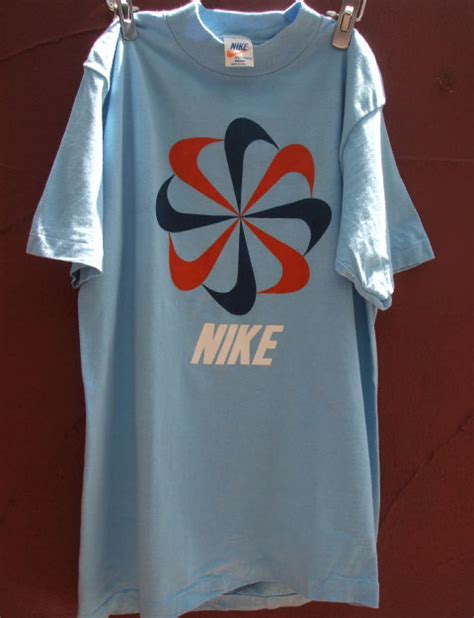 1970s Dead Stock デッドストック ナイキ（nike） 風車 Tシャツ サックスブルー Capri Shop