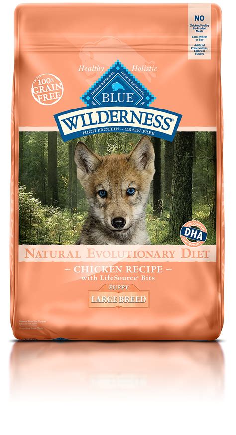 Blue Buffalo Wilderness High Protein Dry Puppy Food 24 Lb Fox And Grapes