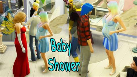 Baby Shower Fairy Fantasy Sims 4 Game Lets Play Dating Video Youtube