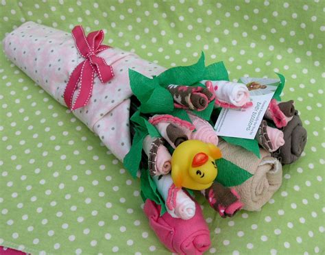 Baby's bedding sets are available in attractive designs. Baby Clothes Bouquet for Girls Unique Baby Shower by ...