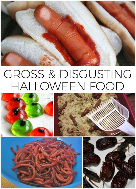 Gross Halloween Food