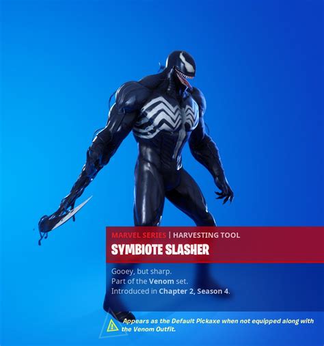 The Symbiote Slasher Must Be Avaliable For Everyone To Use It Doesnt