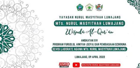 Prosesi Wisuda Tahfidz Al Quran Angkatan Xiv Dan Program Laborate