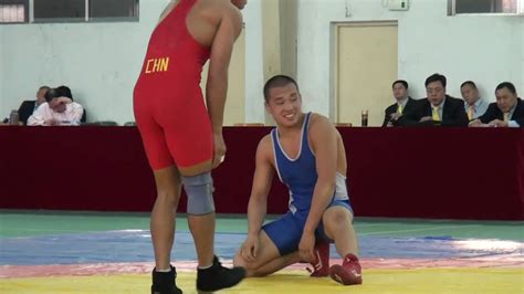 Chinese Freestyle Wrestling Pin 00247 Youtube