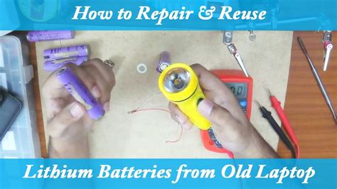 What happens inside the battery when it discharges and recharges? How to Repair/Fix Lithium ion Rechargeable Batteries 18650 ...