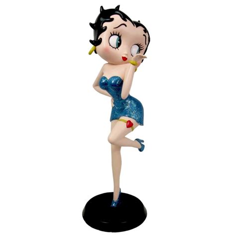 Buy Betty Boop Blowing Kiss Blue Statue
