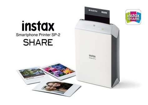 Fuji Instax Share Sp 2 Smartphone Printer Silver For Instax Mini Film