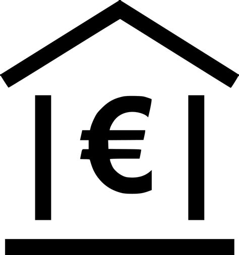 Online Home Bank Loan Euro Sign Svg Png Icon Free Download 461852