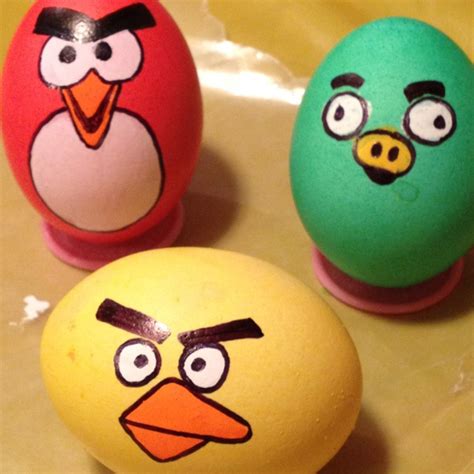 Angry Birds Easter Eggs Huevos De Pascua Pascua Huevos