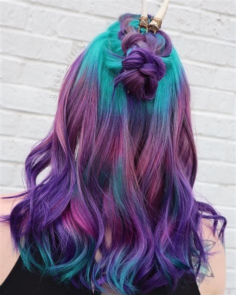 Pin By Nonie Chang On Dyed Hair Hair Hair Inspiration Hair Styles
