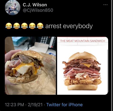 Arbys New Meat Mountain Sandwich Gets Dunked On Hard Tweets