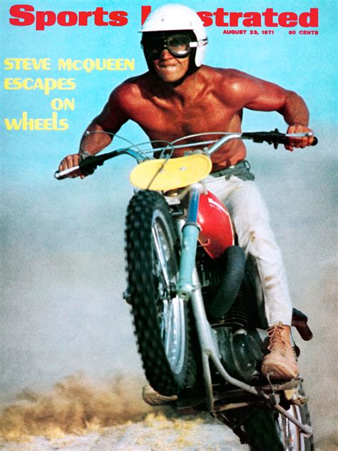 Over 40 years after his untimely death from mesothelioma in 1980, steve mcqueen is still considered hip and cool. Steve McQueen - Sports Illustrated - (SILODROME)