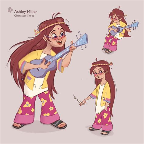 Artstation Hippie Character