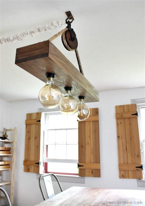 Diy Hanging Light Fixture Hanging Light Fixtures Rustic