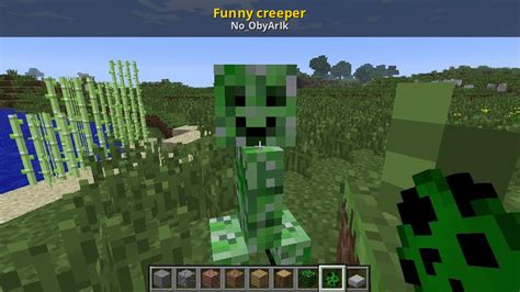 Funny Creeper Minecraft Skin Mods