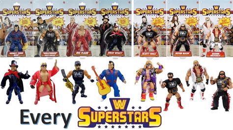 see newer video every mattel wwe superstars action figures comparison list wave 1 and wave 2