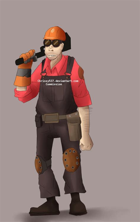 Commission Tf2 Engineer By Chrissytor On Deviantart